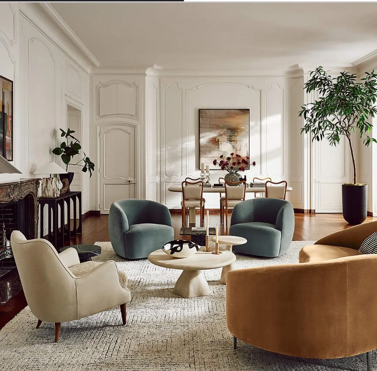 Bright and Stylish Living Room