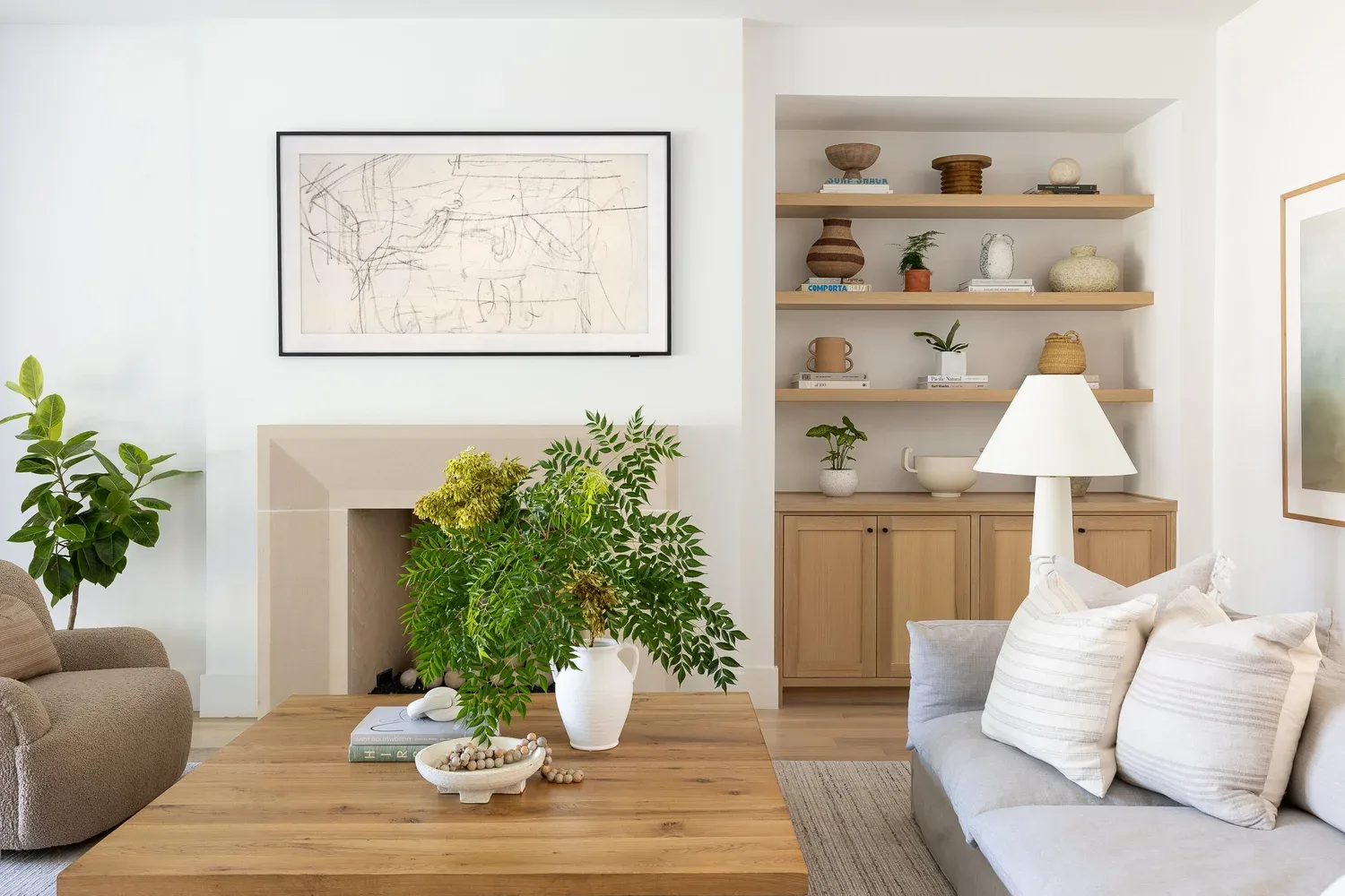 Living Room Project 03 - Living Room interior design by Decozie