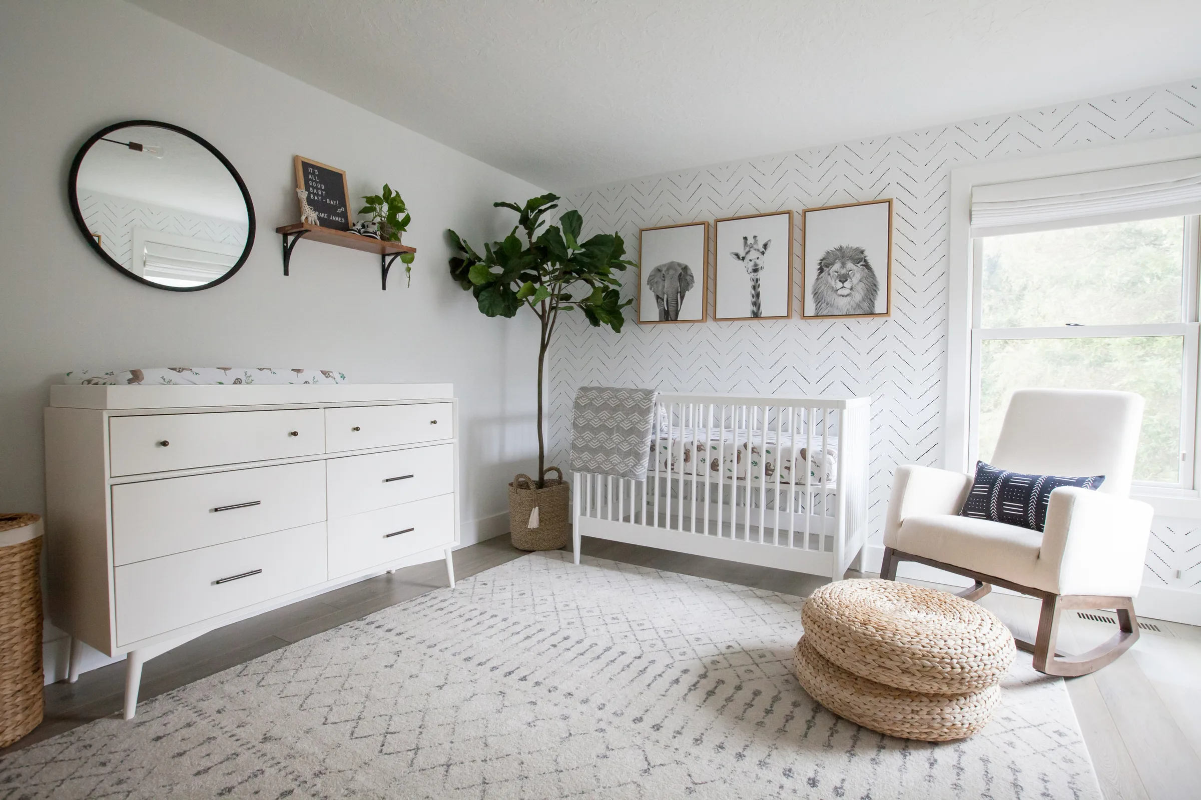 Nursery Project 01 - Interior design by Decozie